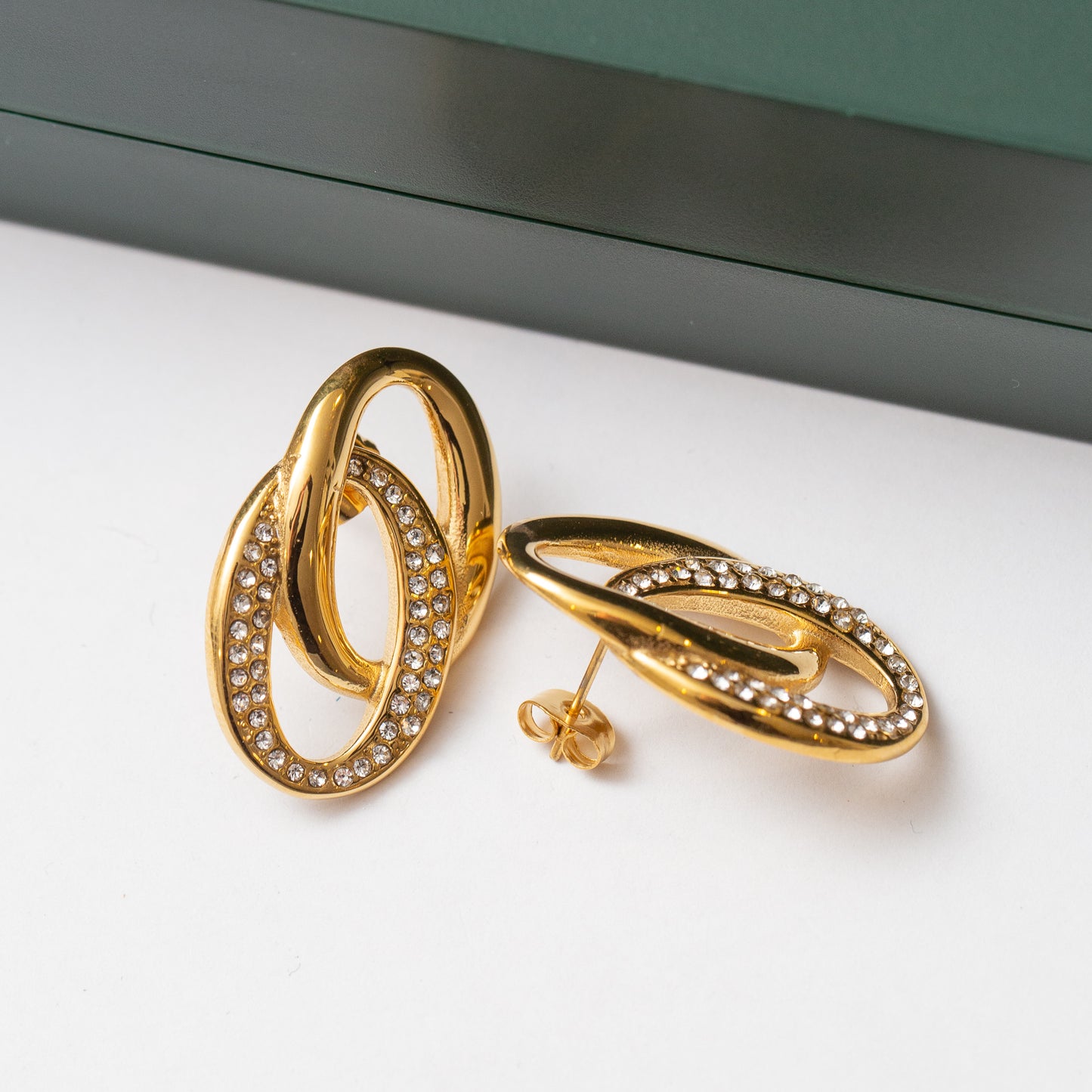 Boucles d'oreilles Acier Tendance