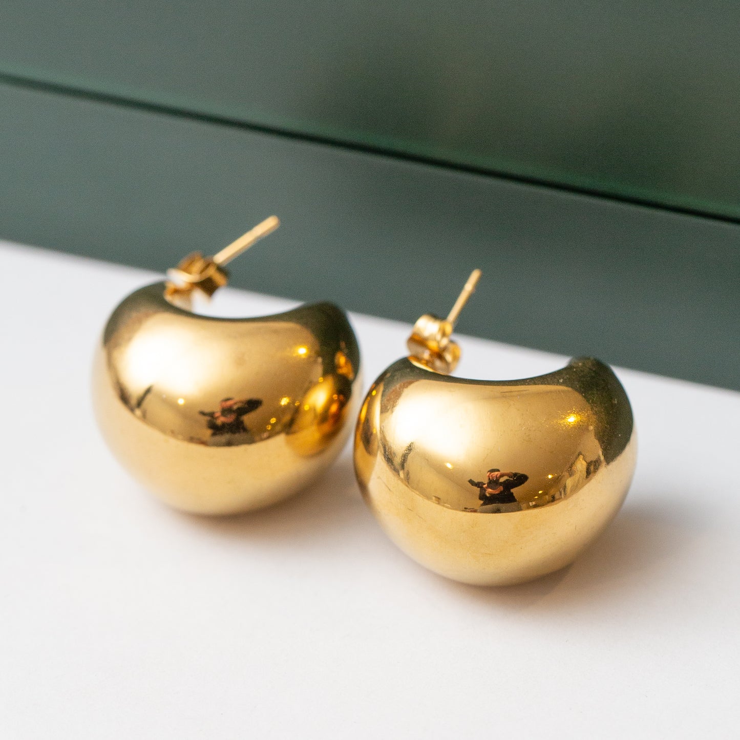 Boucles d'oreilles Acier Tendance