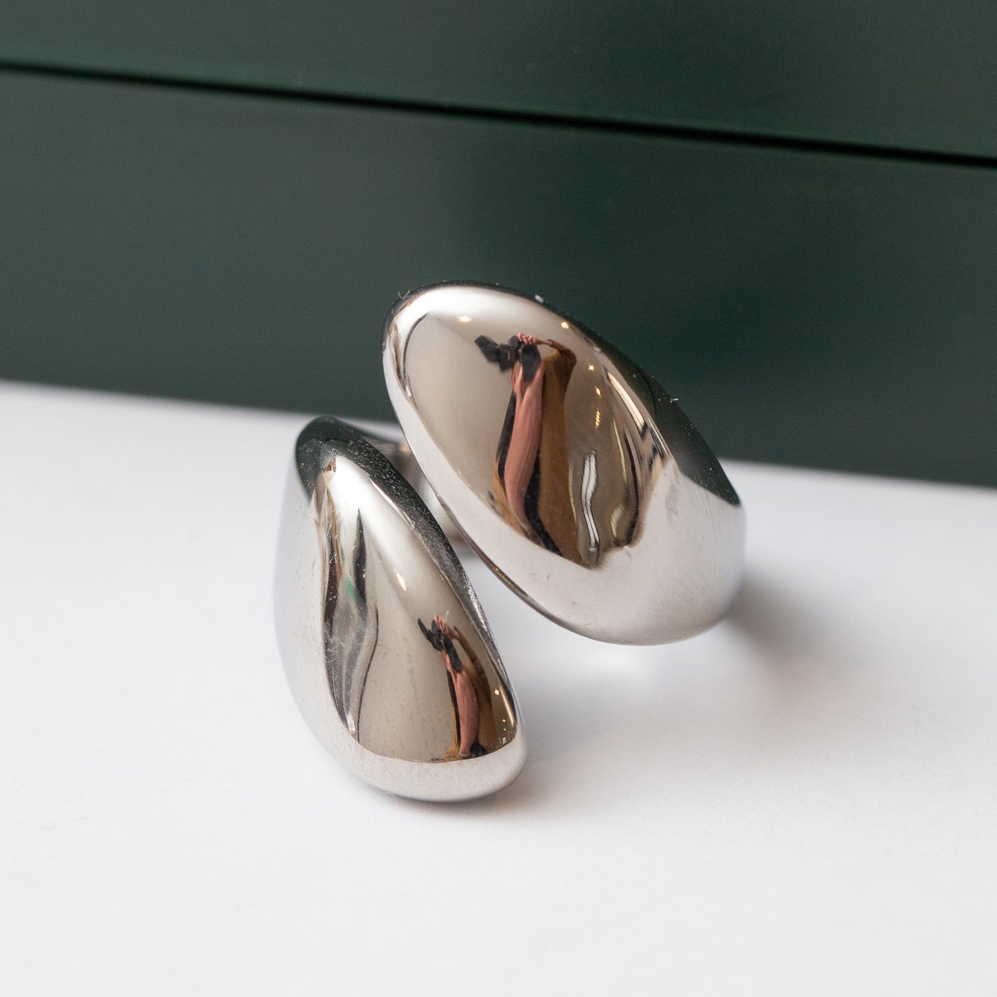 Bague Acier Tendance