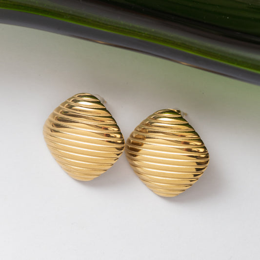 Boucles d'oreilles en acier