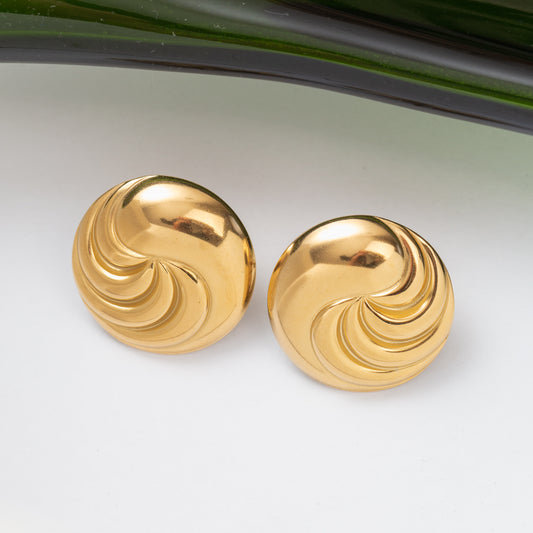 Boucles d'oreilles en acier