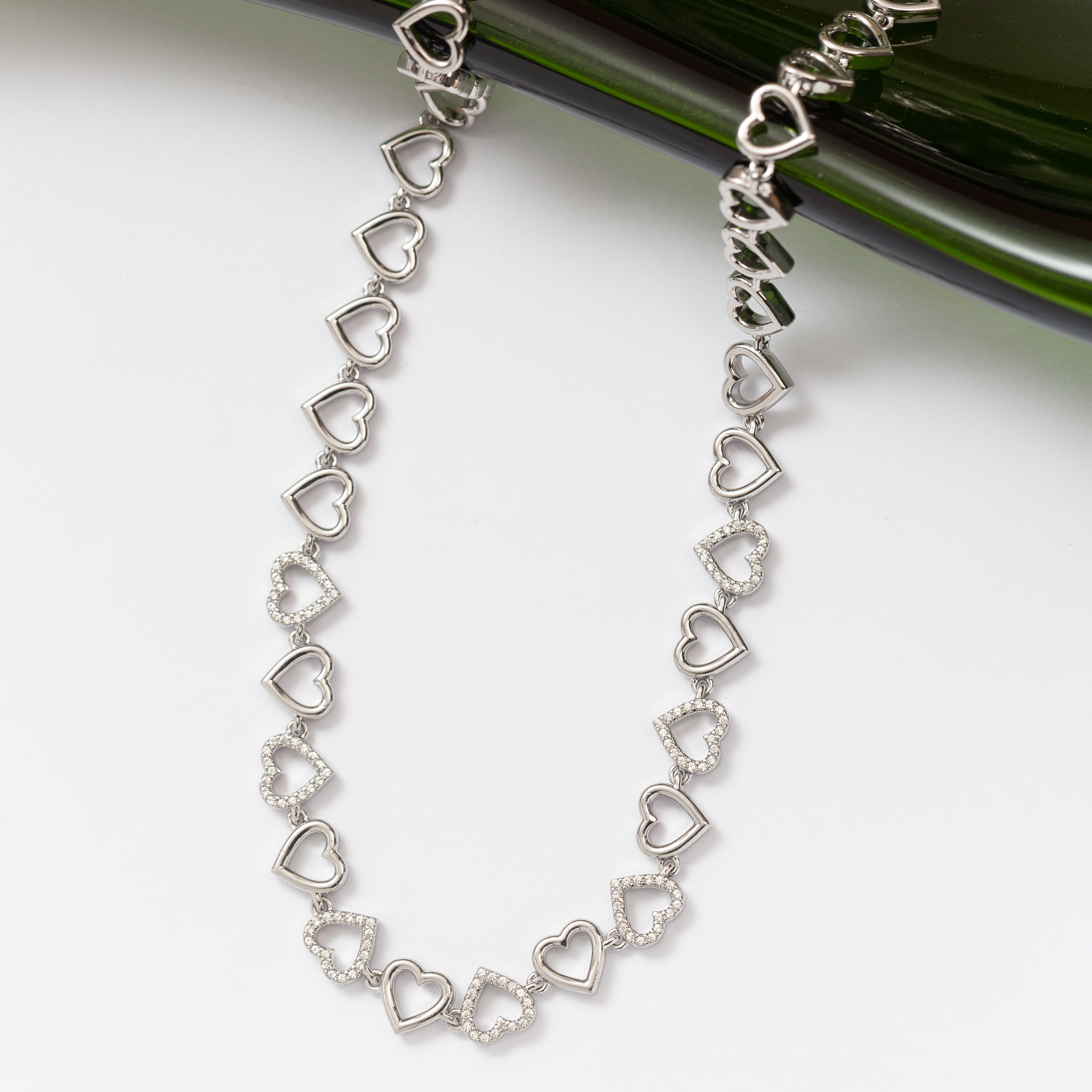 Collier en acier tendance