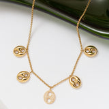 Collier en acier tendance