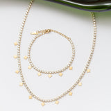 Ensemble 2 pièces en acier