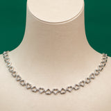 Collier en acier tendance