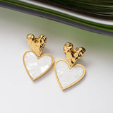 Boucles d'oreilles en acier