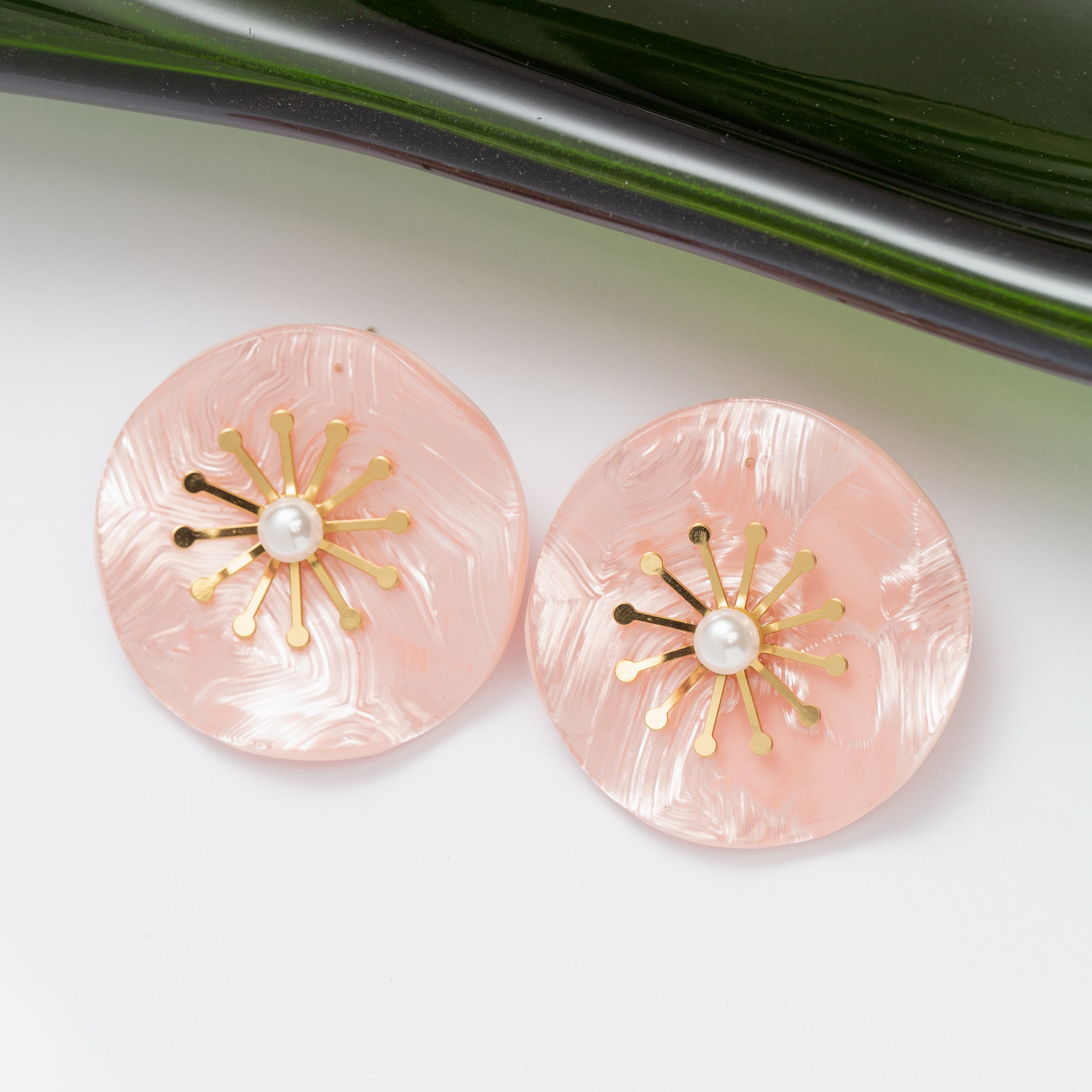 Boucles d'oreilles en acier