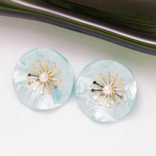 Boucles d'oreilles en acier