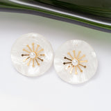 Boucles d'oreilles en acier