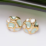 Boucles d'oreilles en acier