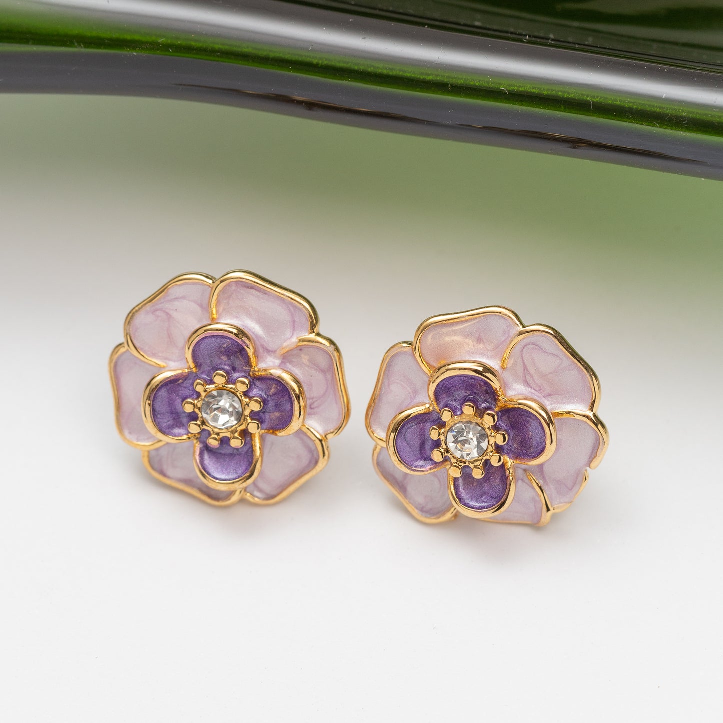 Boucles d'oreilles en acier