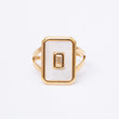 Bague BRUT en acier inoxydable