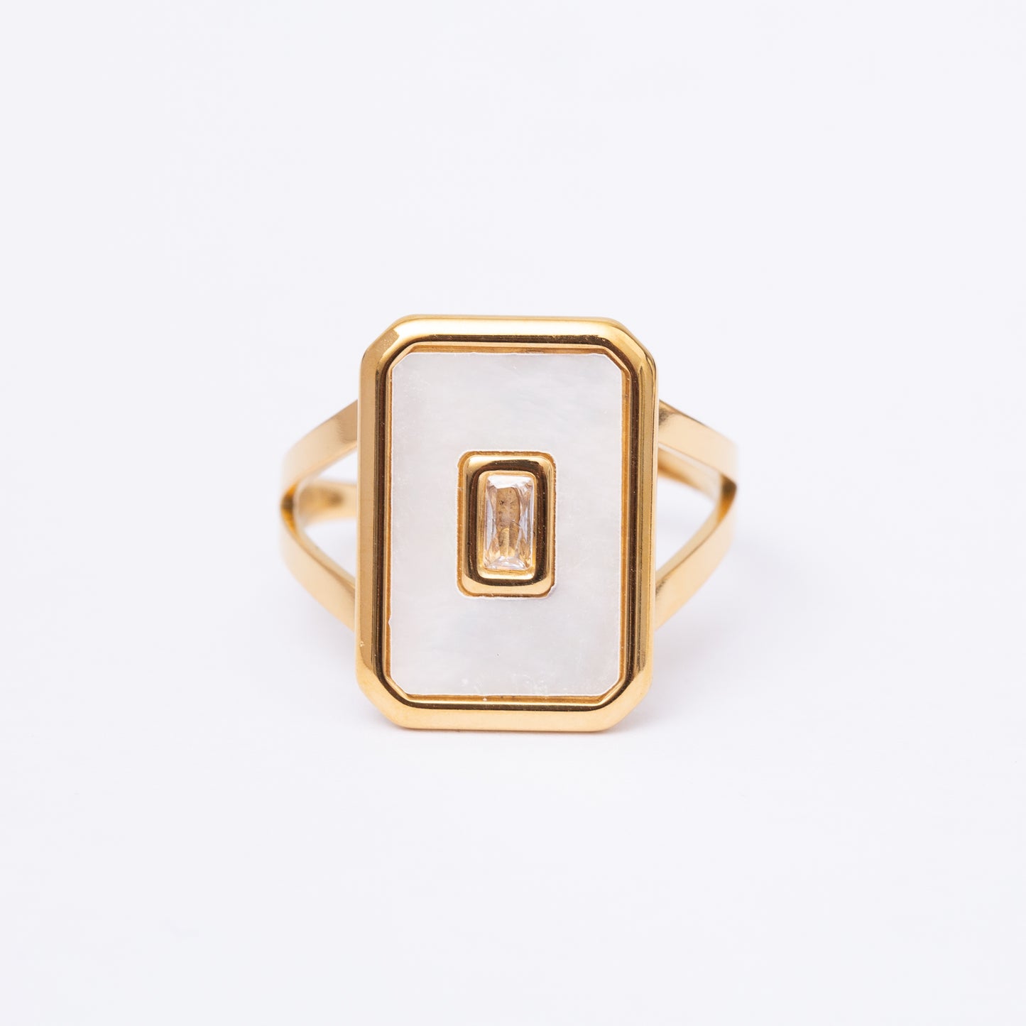 Bague BRUT en acier inoxydable