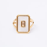 Bague BRUT en acier inoxydable