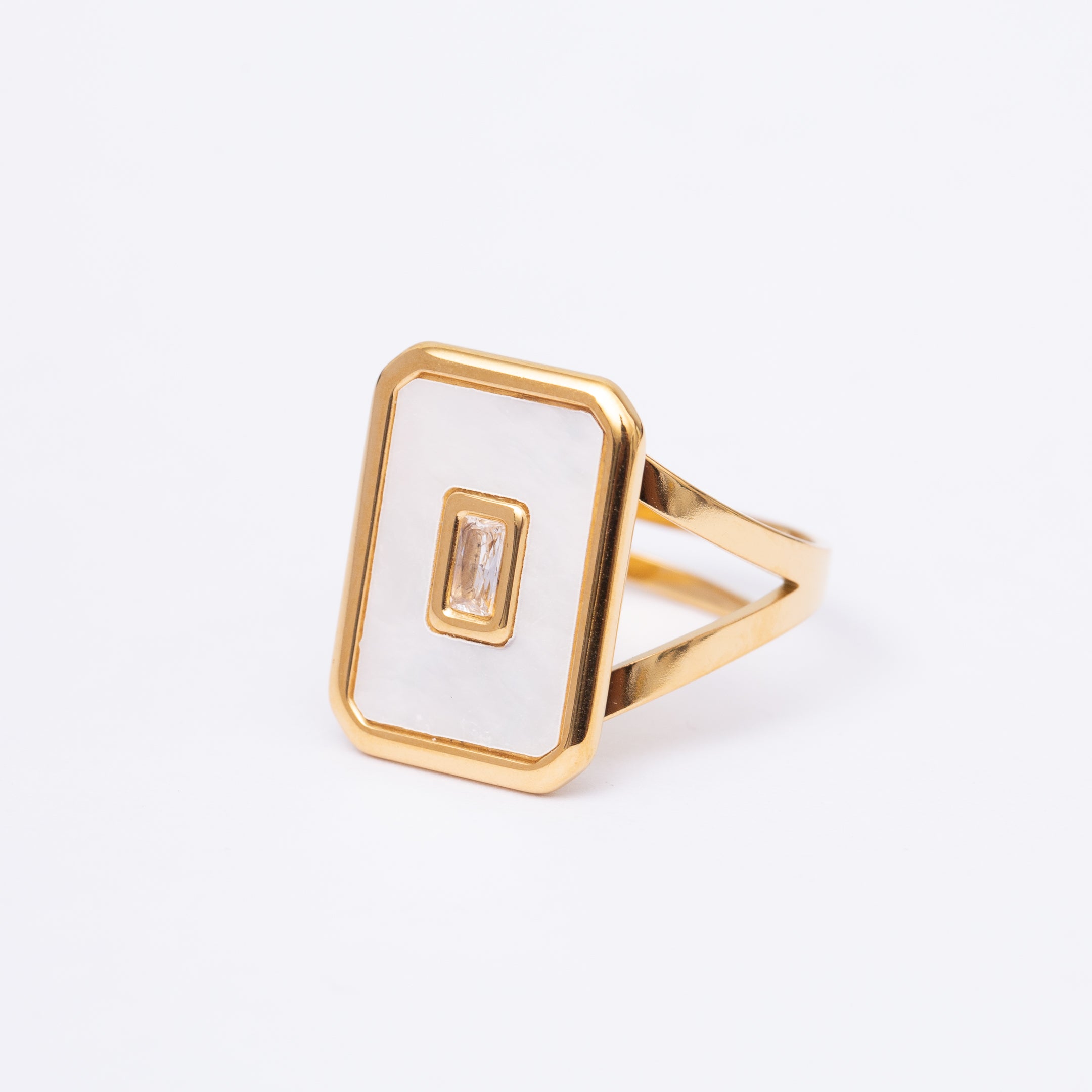 Bague BRUT en acier inoxydable