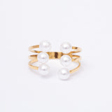 Bague BRUT en acier inoxydable