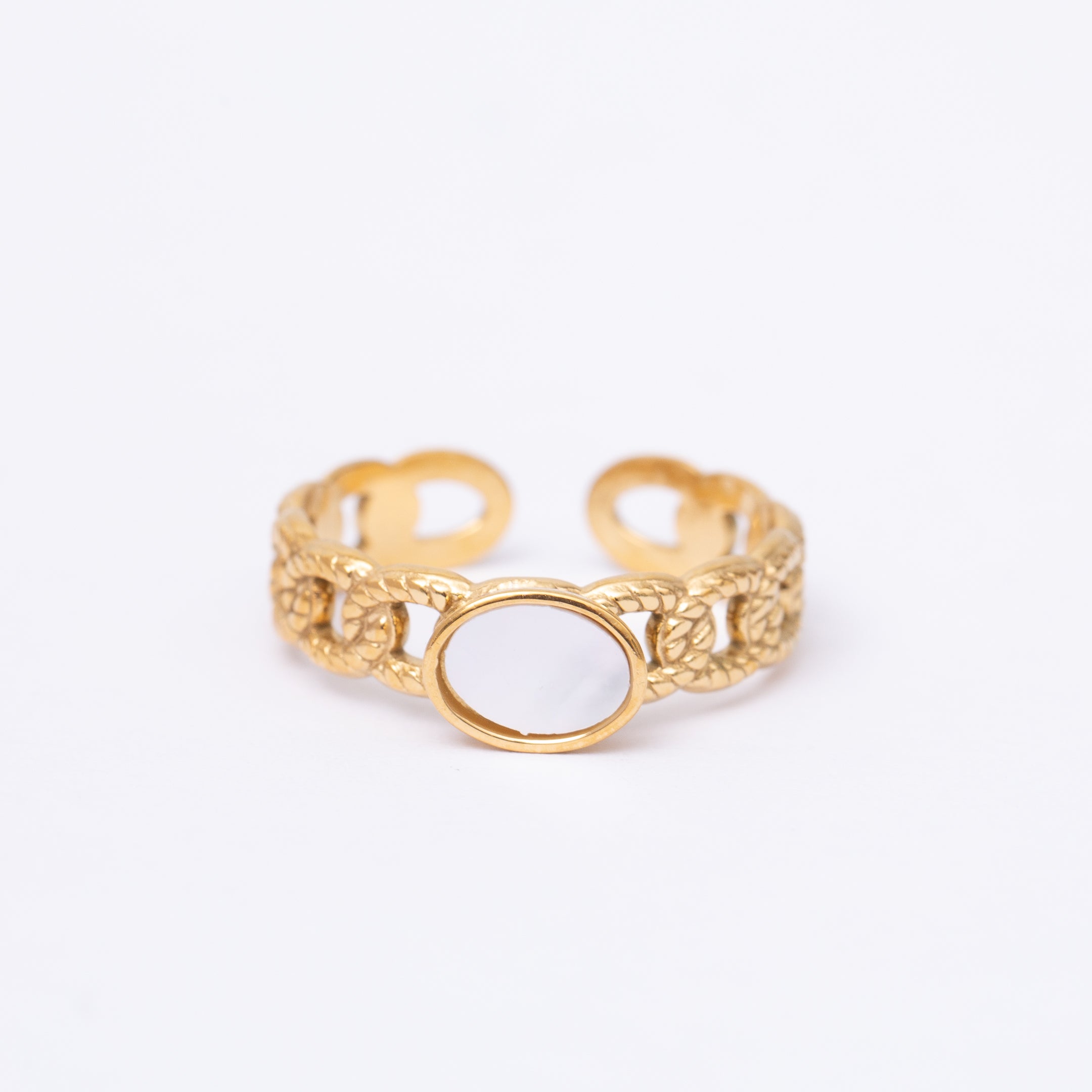 Bague BRUT en acier inoxydable