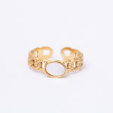 Bague BRUT en acier inoxydable