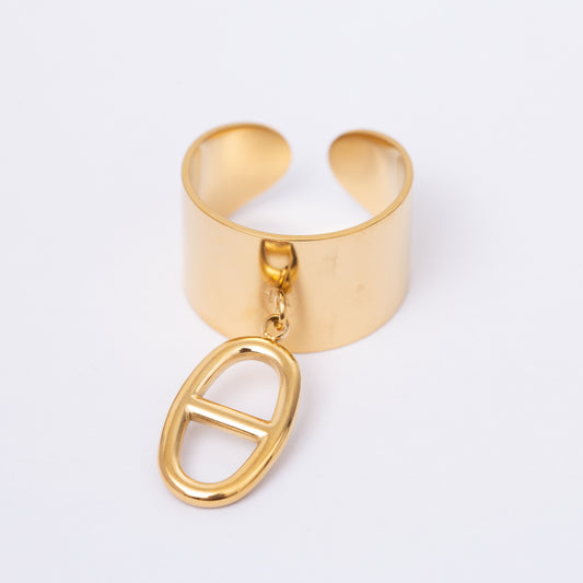 Bague BRUT en acier inoxydable