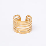 Bague BRUT en acier inoxydable