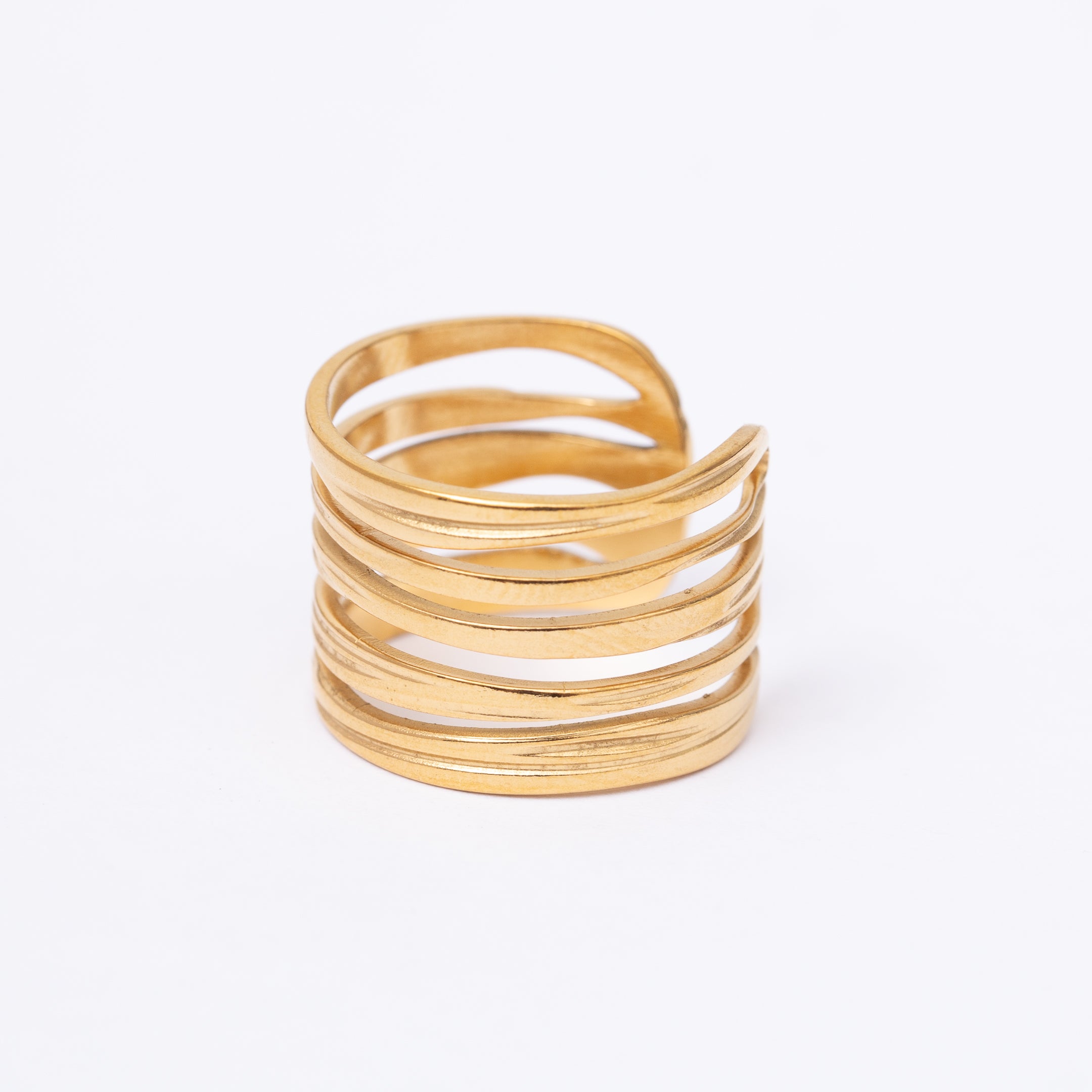 Bague BRUT en acier inoxydable