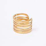 Bague BRUT en acier inoxydable