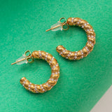 Boucles d'oreilles en acier